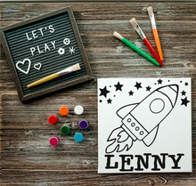 Load image into Gallery viewer, Rocket Ship in Space